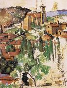 Paul Cezanne Garden painting